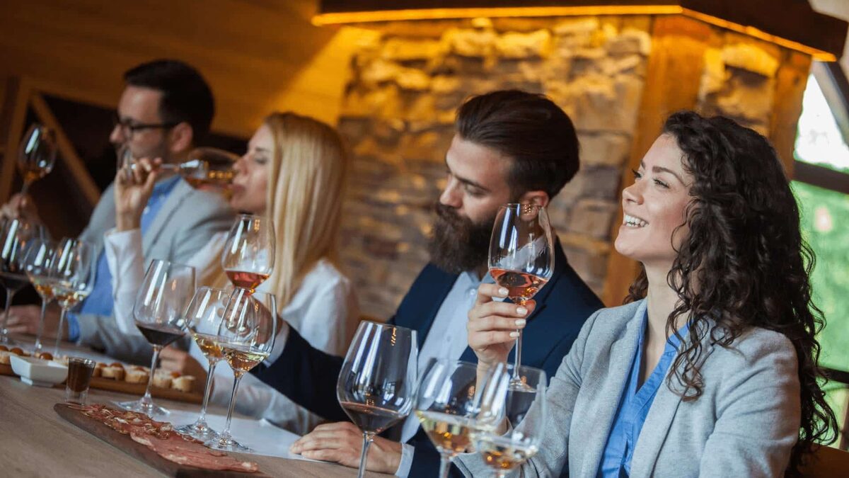 Corporate wine tour